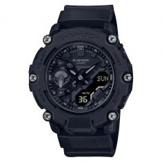 Casio G-Shock Analog-Digital Carbon Core Guard Black Resin Band Watch GA2200BB-1A