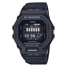 Casio G-Shock G-Squad Move Digital Connected Black Resin Strap Fitness Watch GBD200-1