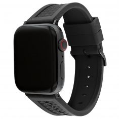 COACH Apple Watch Strap Navy Rubber | 42mm & 44mm | 14700045 