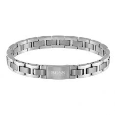 Hugo Boss Metal Link Essentials Stainless Steel Bracelet | Men's