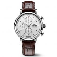 IWC Portofino Chronograph Watch | Brown Leather Strap | 42mm | IW391027