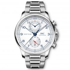 IWC Portugieser Yacht Club Chronograph Watch, White Dial IW390702