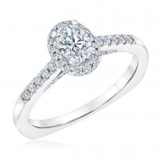 Kleinfeld Fine Jewelry Forsyth Engagement Ring 7/8ctw