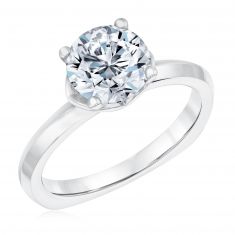 Kleinfeld Fine Jewelry Grand Solitaire Engagement Ring 2ctw