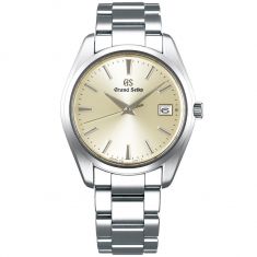 Men's Grand Seiko Heritage Watch, Champagne Dial Stainless Steel SBGP009