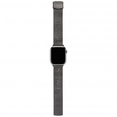 Missoni Lettering Apple Watch Strap Ion-Plated Gunmetal | 38mm, 40mm, & 41mm | BRMW60L