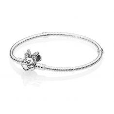 Pandora - Disney, Shimmering Minnie Portrait Bracelet, Bracelet Length: 6.3in (16cm) Pandora - Disney, Shimmering Minnie Portrait Bracelet, Bracelet Length: 6.3in (16cm)