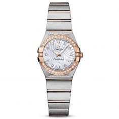 Previously Owned Ladies' OMEGA Constellation Quartz Diamond Watch O12325246055002