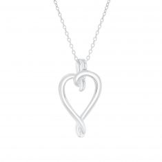 REEDS Exclusive Always Together Heart Pendant Necklace