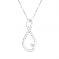 REEDS Exclusive Always Together Infinity Pendant Necklace
