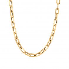 Roberto Coin Designer Gold Heavy Gauge Paperclip Link Chain Necklace | 22 Inches