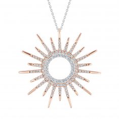 Roberto Coin Tiny Treasures Diamond Sun 