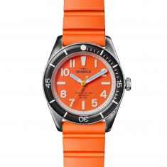 Shinola The Duck Orange Rubber Strap Watch | 42mm | S0120250996