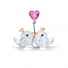 Swarovski Crystal Love Birds Double Figurine