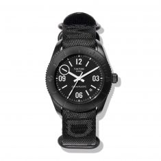 Tom Ford 002 Ocean Plastic Sport Automatic Black Jacquard Strap Watch | 43mm | TFT002-031