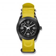 Tom Ford 002 Ocean Plastic Sport Automatic Yellow Jacquard Strap Watch | 43mm | TFT002-034