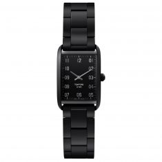 Tom Ford Large 001 Black Stainless Steel Case with Black DLC Bracelet Watch | 30x44mm | TF0120213939