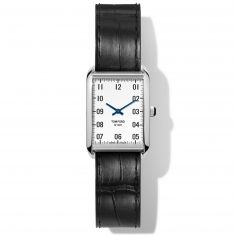Tom Ford Medium 001 Stainless Steel Case with Black Alligator Strap Watch | 27x40mm | TF0120213928