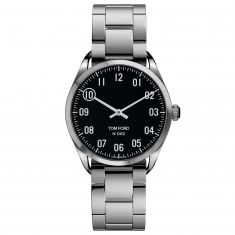 Tom Ford Medium 002 Stainless Steel Case with Stainless Steel Bracelet Watch | 38mm | TF0120218033