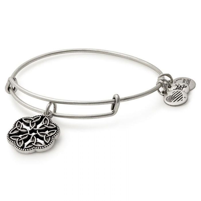 Alex And Ani Endless Knot Charm Bangle Bracelet Rafaelian Silver Alex And Ani Endless Knot Charm Bangle