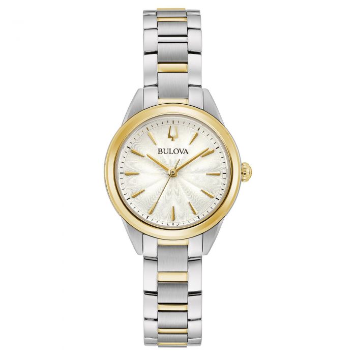 Ladies' Bulova Classic Sutton Two-Tone Stainless Steel Bracelet Watch ...