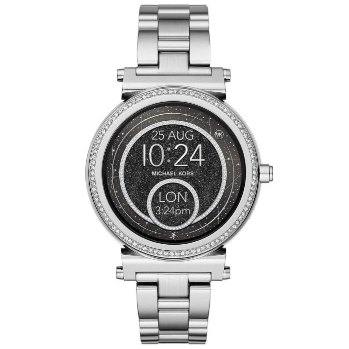 michael kors silver smartwatch