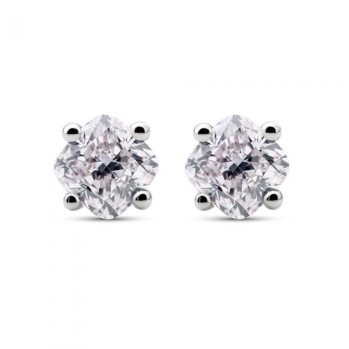 Lightbox Cushion Lab Grown Diamond Stud Earrings 3/4ctw REEDS Jewelers