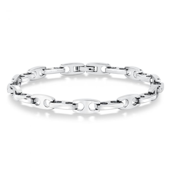 Men S Stainless Steel Chain Link Bracelet Reeds Jewelers Stainless Steel Chain Link Bracelet