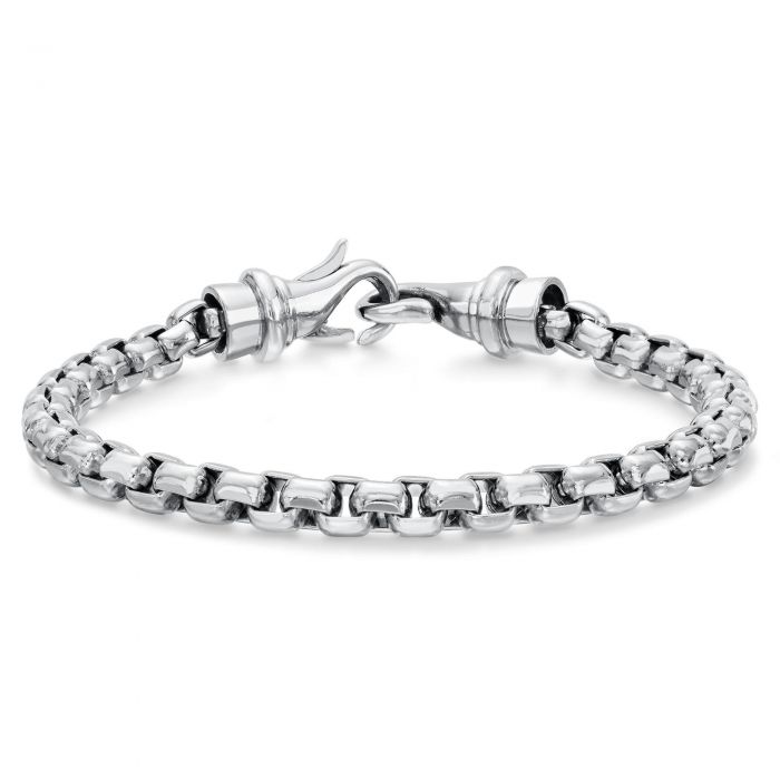 Men S Stainless Steel Chain Link Bracelet Reeds Jewelers Stainless Steel Chain Link Bracelet