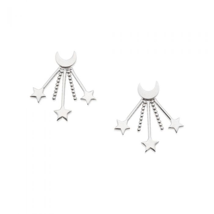 Mignon Faget Crescent Starburst Earrings | REEDS Jewelers
