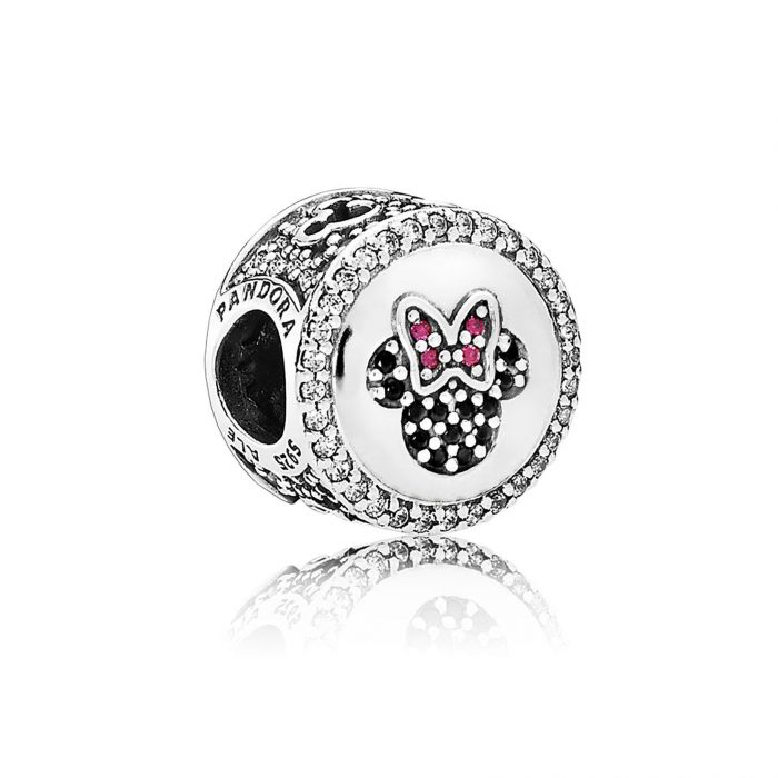PANDORA Disney, Mickey & Minnie Sparkling Icons Charm REEDS Jewelers