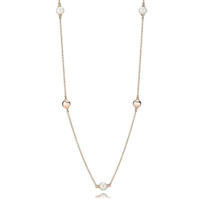 Pandora Rose™ Contemporary Pearls Necklace, Freshwater cultured Pearl ...