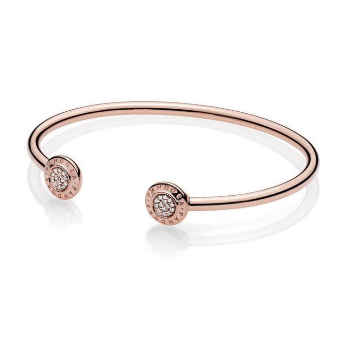 Pandora Rose™ Signature Open Bangle Bracelet REEDS Jewelers