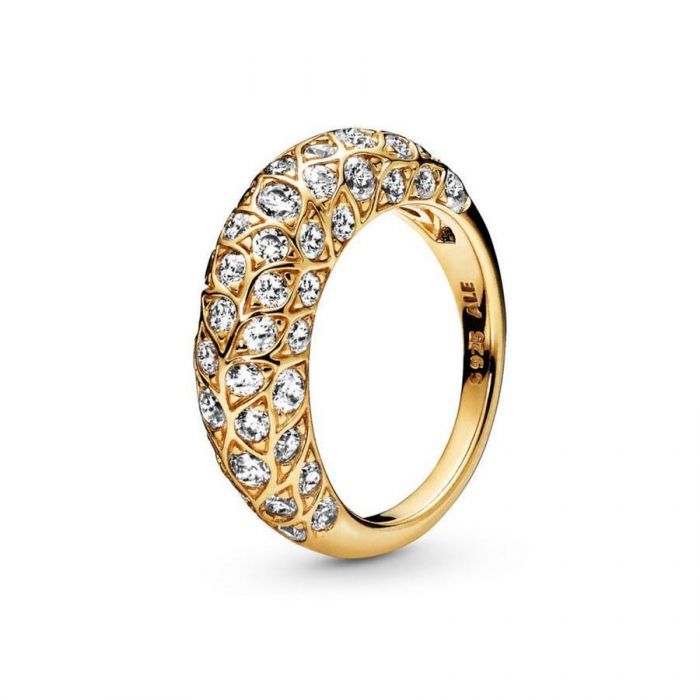 Pandora Shine Sparkling Pattern Ring Reeds Jewelers