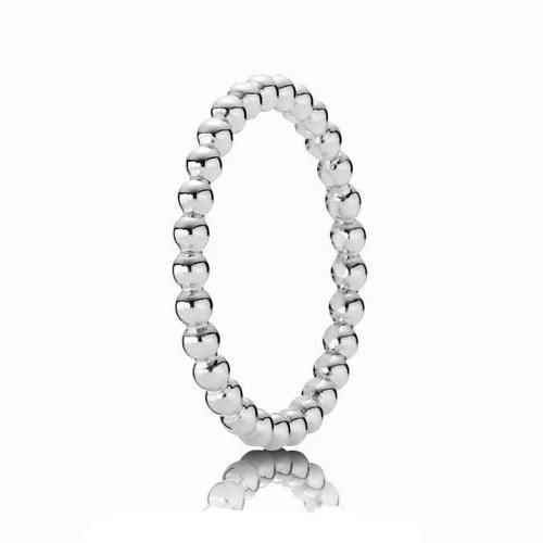 Pandora Small Silver Bubble Ring - Size 7.5 | REEDS Jewelers