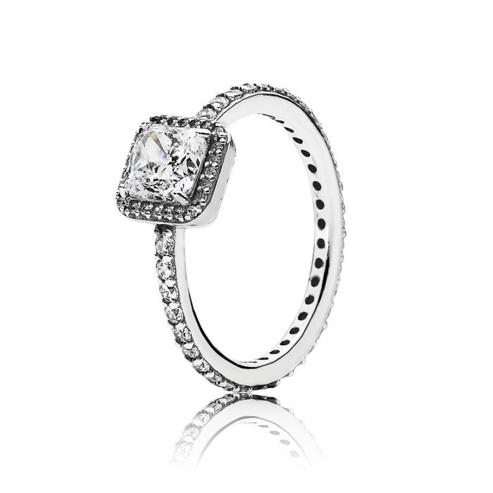 Pandora Timeless Elegance Ring Clear Cubic Zirconia Reeds Jewelers