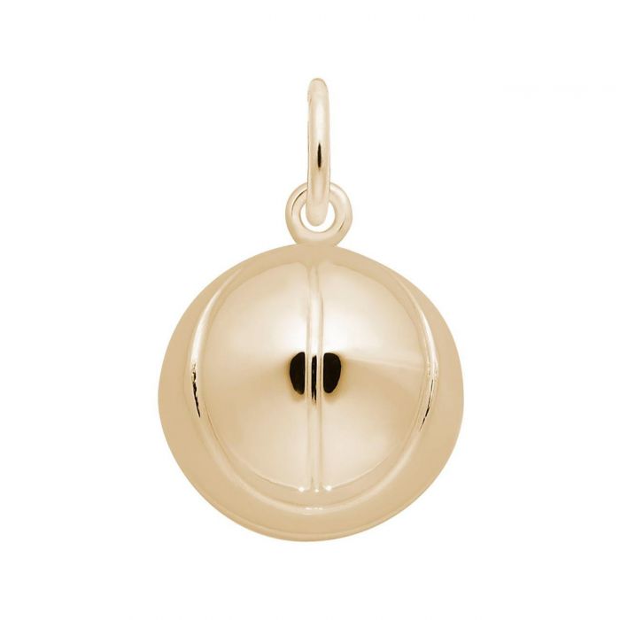 Yellow Gold Basketball Charm Reeds Jewelers