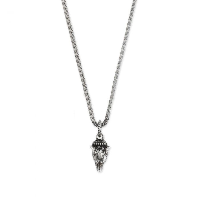 Gucci Anger Forest Sterling Silver Wolf Head Pendant Item 19878719 Gucci Anger Forest Sterling Silver Wolf Head Pendant