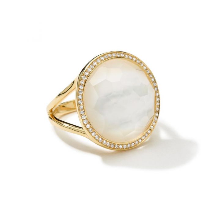 Mother Of Pearl >> Ippolita Gold Lollipop Ring With Diamonds In Mother Of Pearl Doublet Mother Of Pearl >> Ippolita Gold Lollipop Ring With Diamonds In Mother Of Pearl Doublet