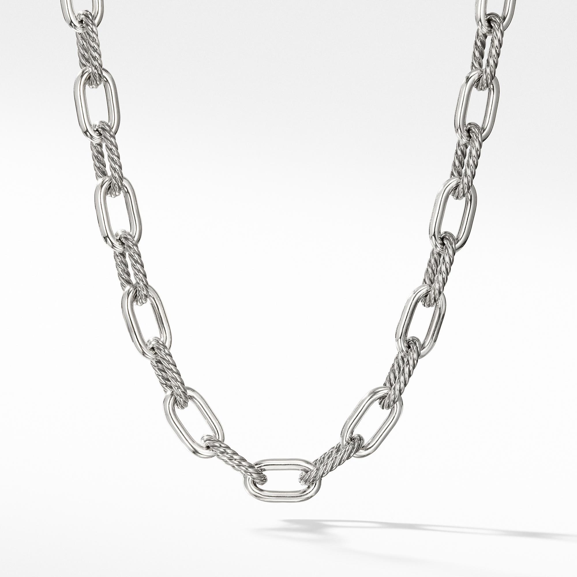 David Yurman Medium Oval Link Necklace 