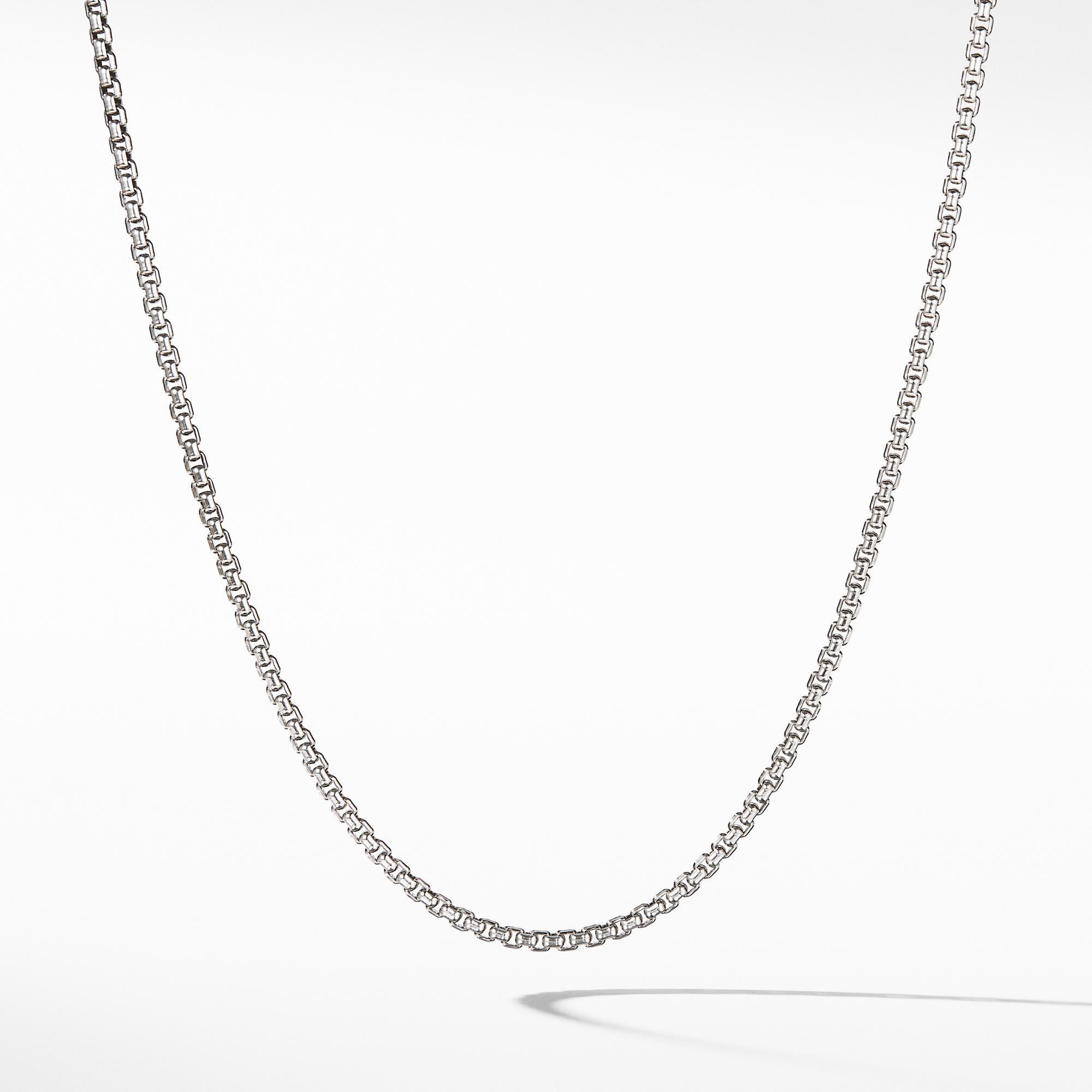 David Yurman Small Box Chain Necklace 
