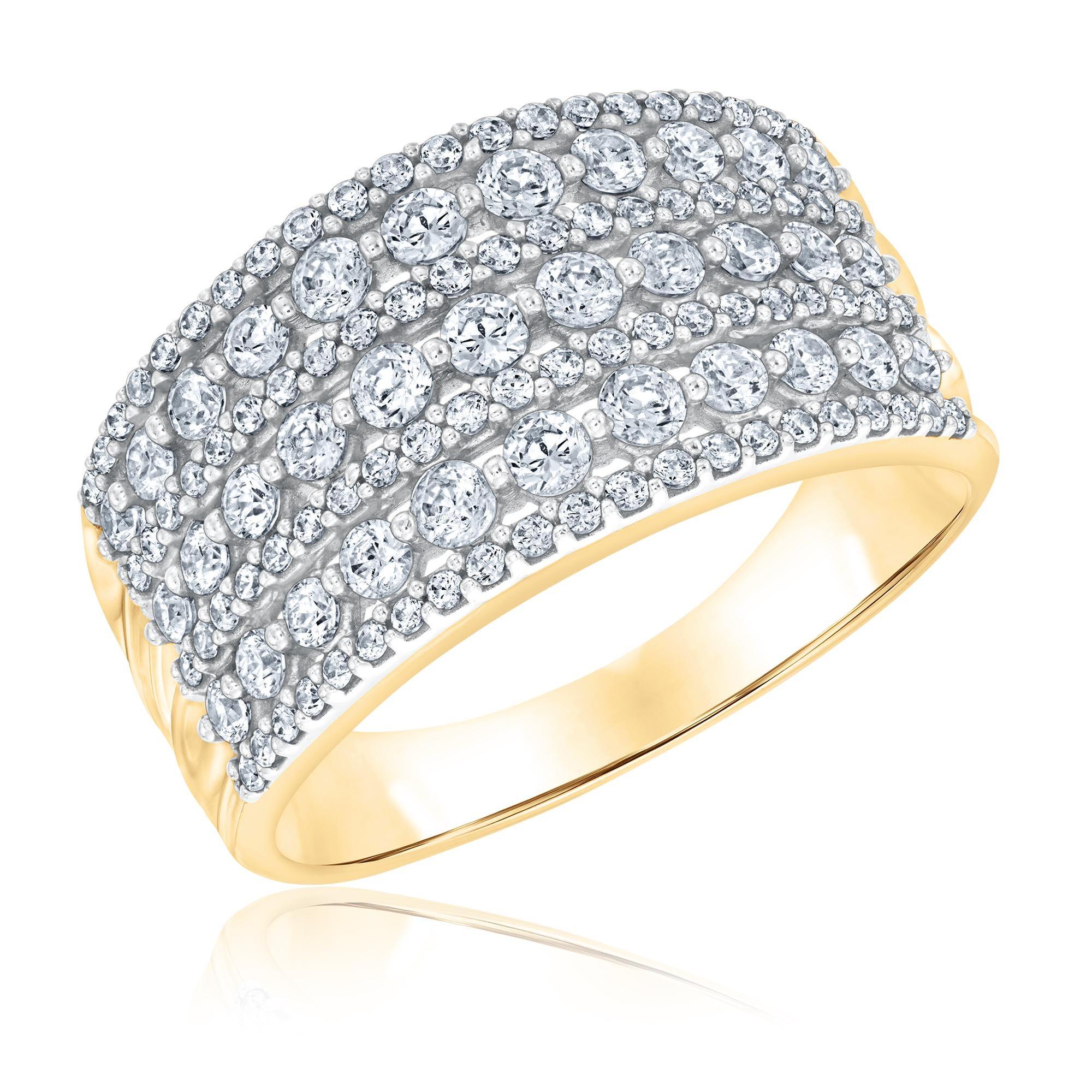 Details about   0.25Ct Round Cut White Diamond 14K White Gold Over Anniversary Band Guard Ring