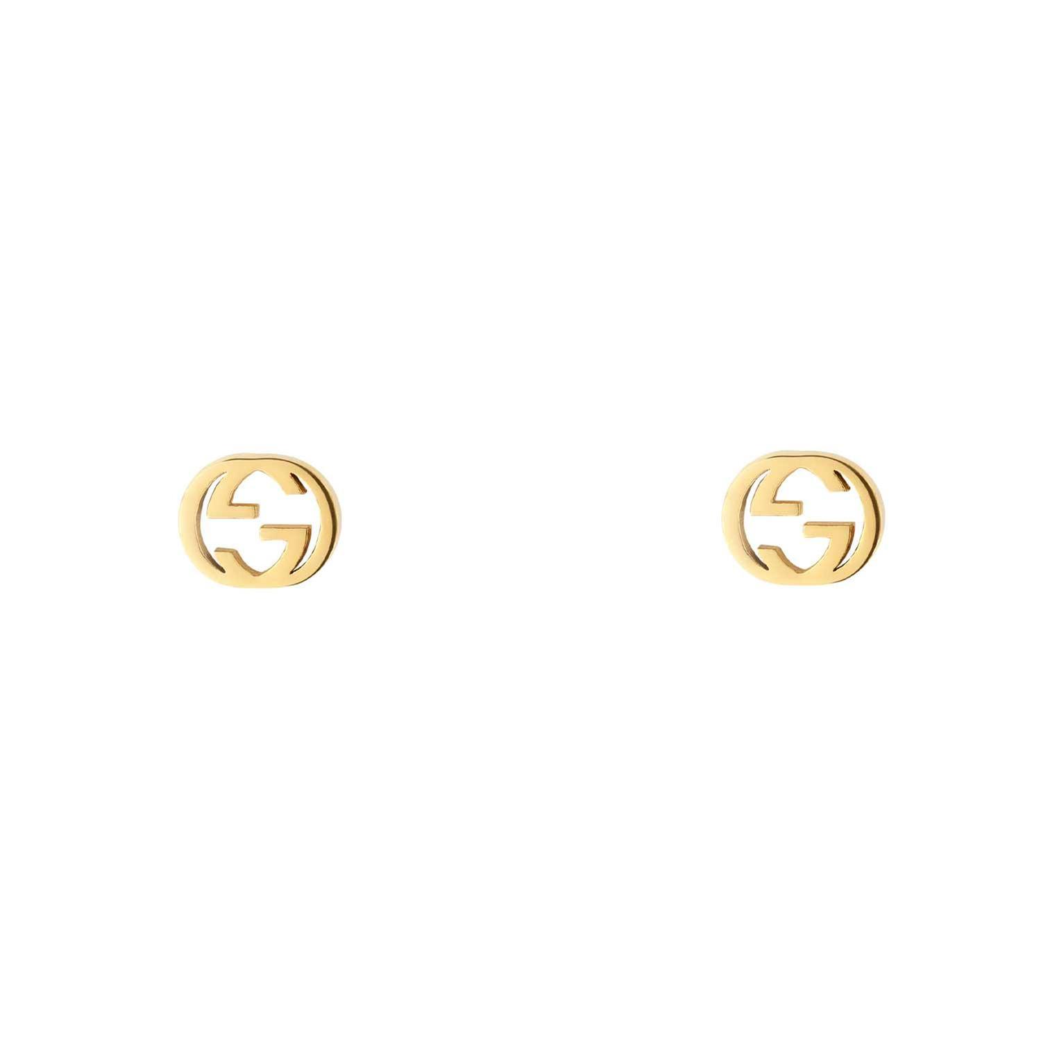 Yellow Gold Love Knot Post Earrings