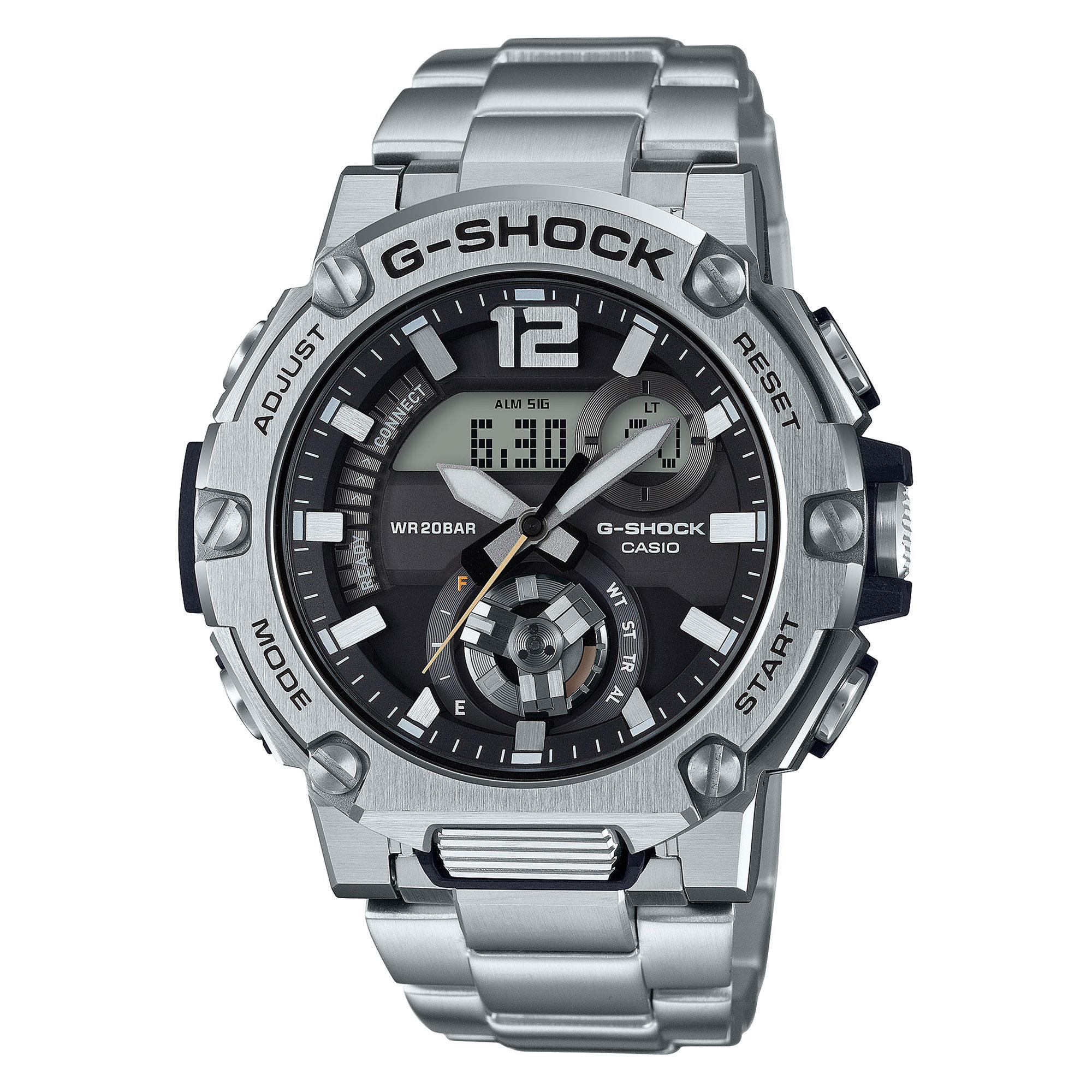 Men S Casio G Shock G Steel Limited Edition Watch With Interchangeable Bands Gstb300e 5a Reeds Jewelers