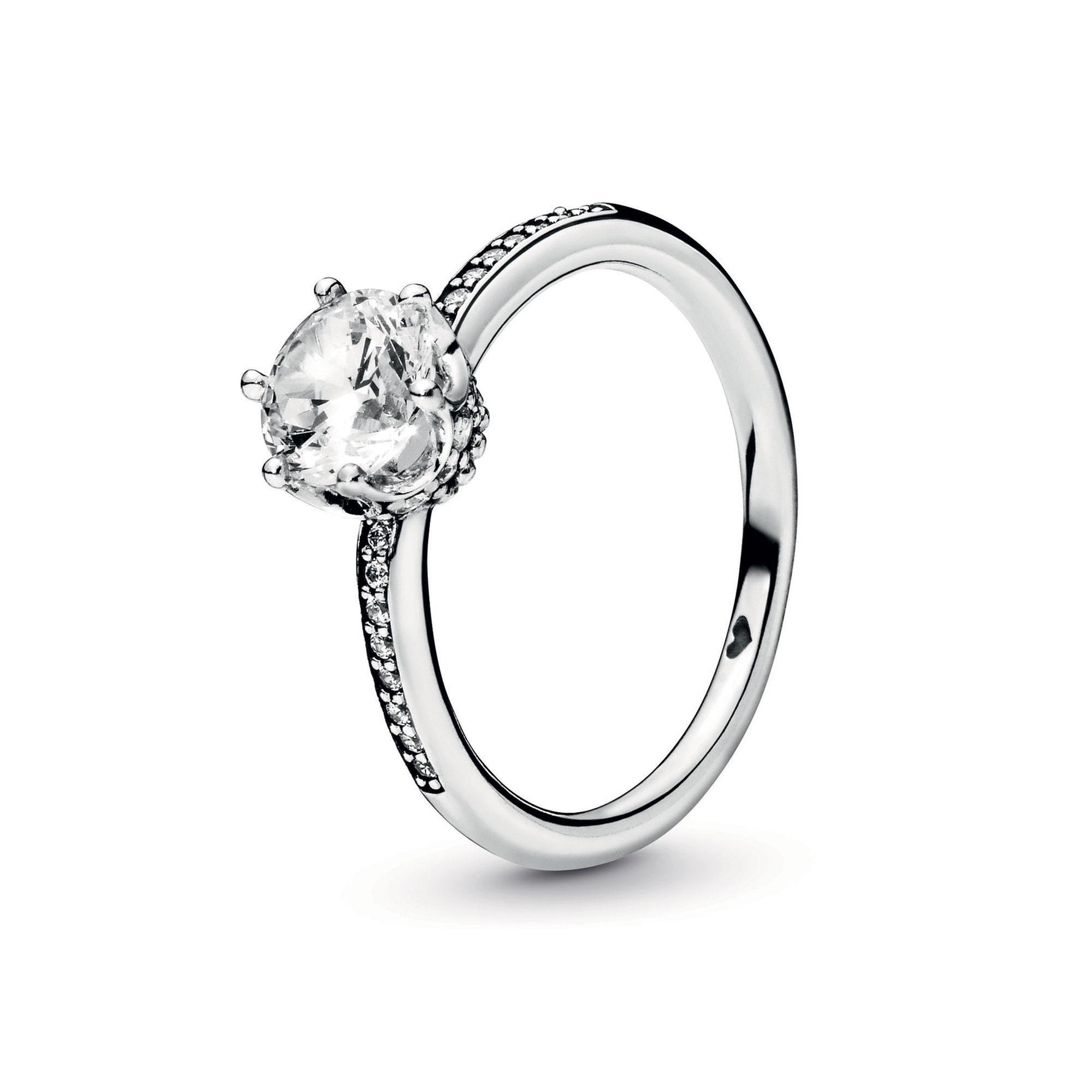 Pandora Fairytale Sparkle Ring, Clear 