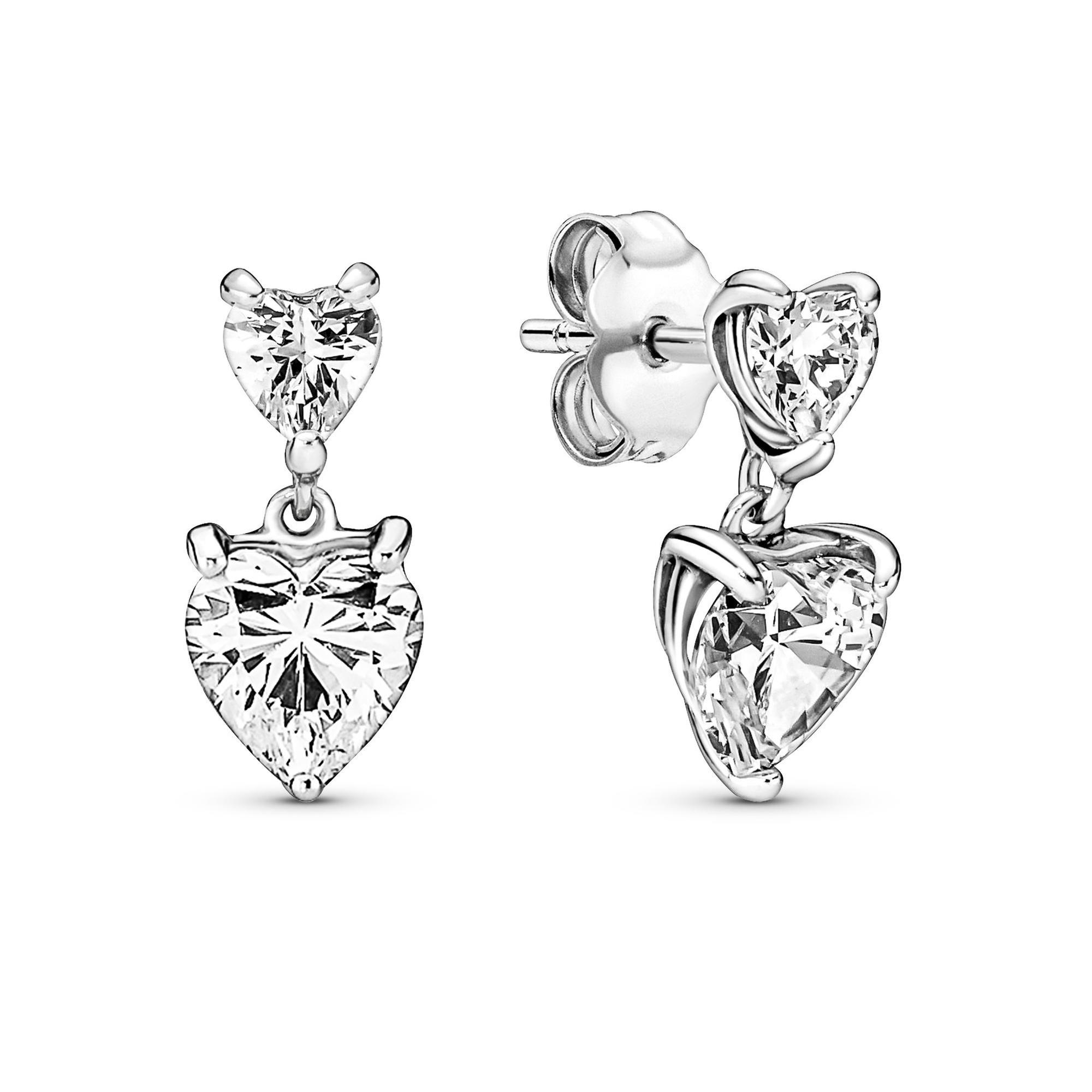 Pandora Sparkling Snowflake Stud 