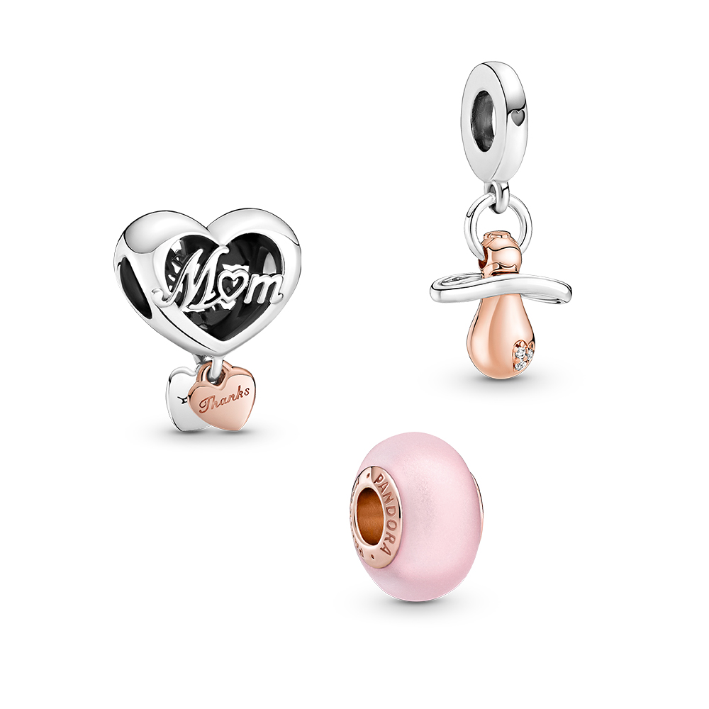 Pandora Baby Pacifier Dangle Charm 