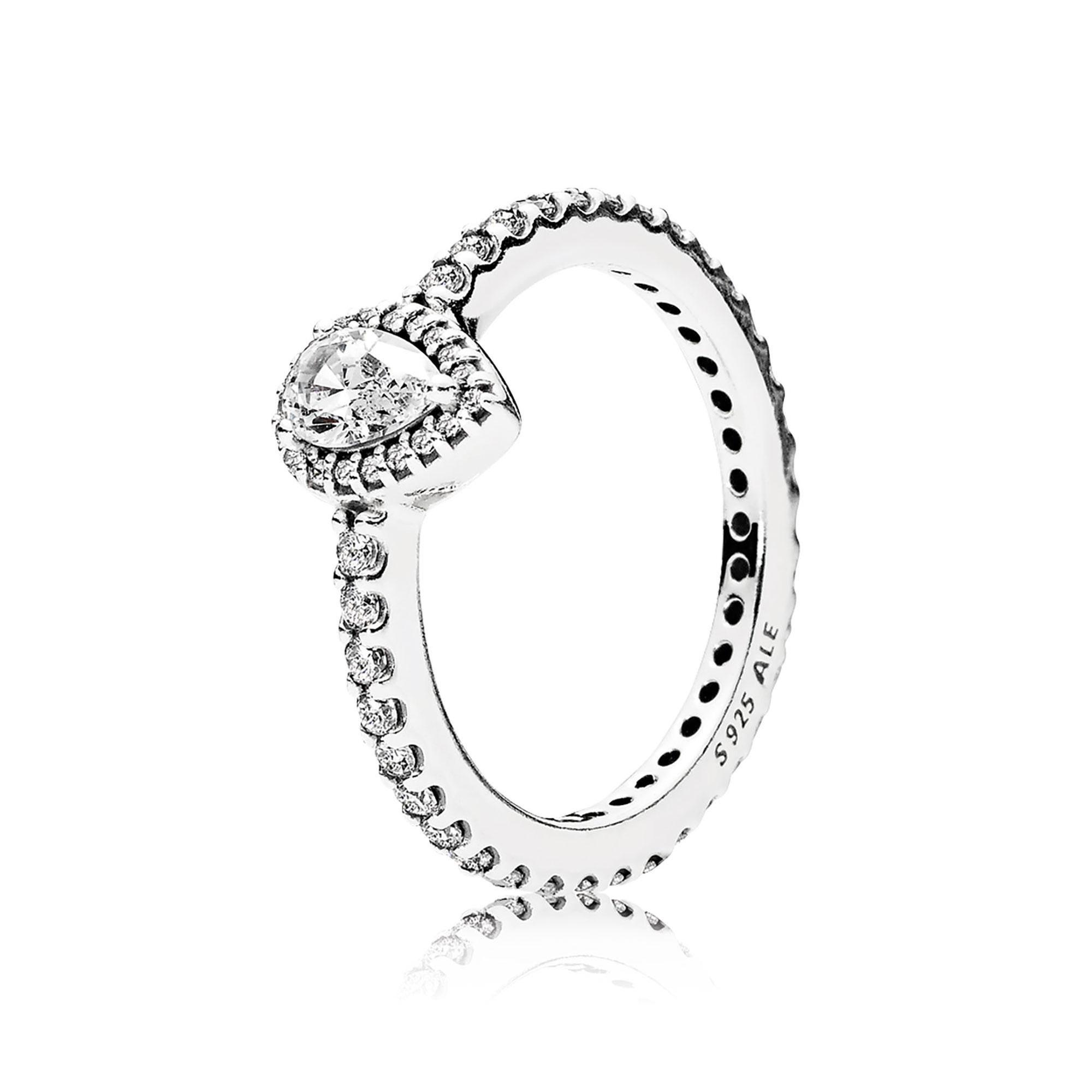 Pandora Clear Sparkling Crown Ring | REEDS Jewelers