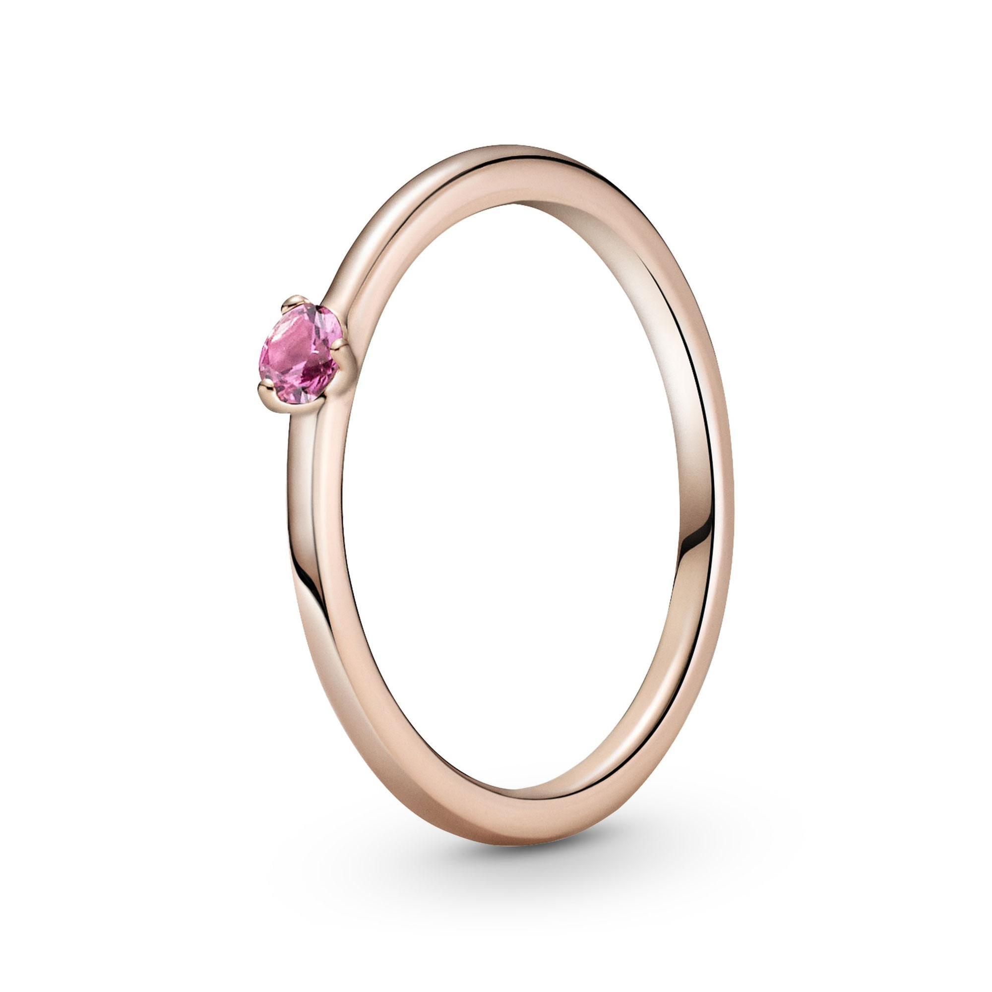 Pandora Freehand Heart Ring, Rose Gold 