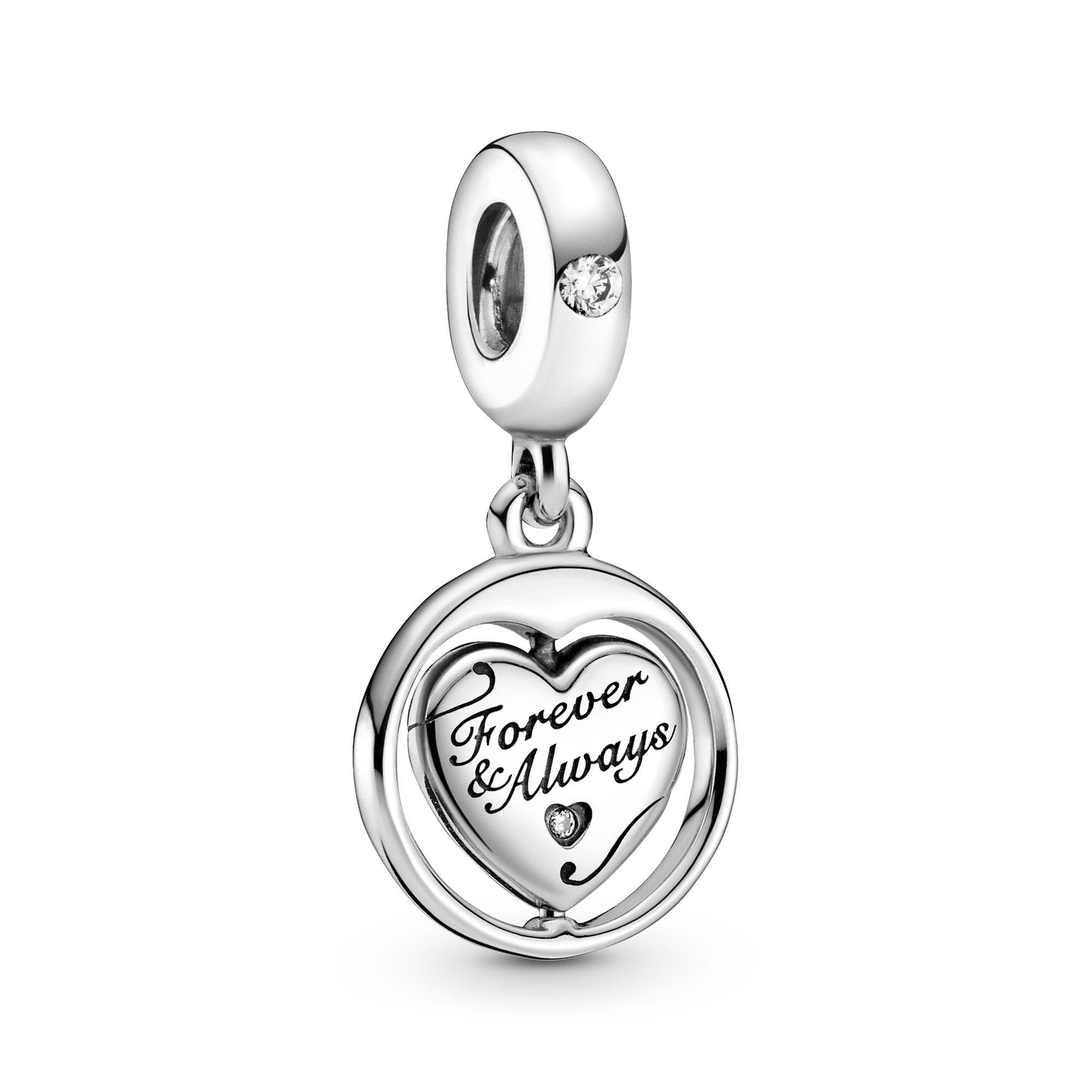 Suradam Vanity pad Pandora Logo Circles Dangle Charm | REEDS Jewelers